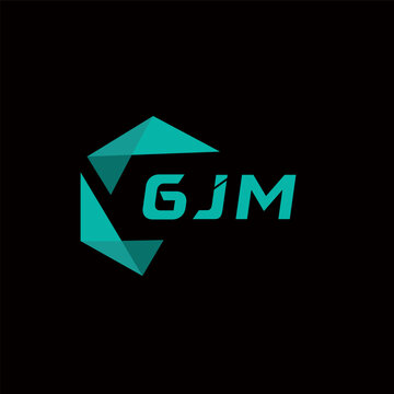 GJM creative minimalist letter logo. GJM unique vector initials alphabet letter logo design