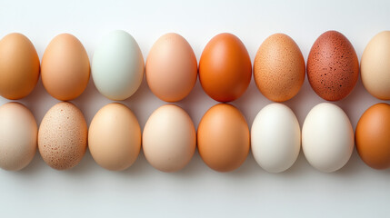 Natural Easter Eggs in Earthy Tones
