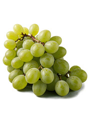 Bunch of fresh green grapes