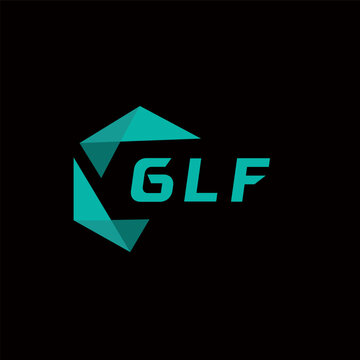 GLF creative minimalist letter logo. GLF unique vector initials alphabet letter logo design