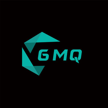 GMQ creative minimalist letter logo. GMQ unique vector initials alphabet letter logo design