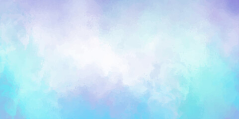 Abstract cloudy sky background. Abstract colorful watercolor background. Vintage style. Hand painted texture.  blur, smoky background. Cloudy concept. Beautiful sunny sky. Bright, colorful, watercolor