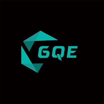 GQE creative minimalist letter logo. GQE unique vector initials alphabet letter logo design