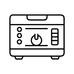 sterilizer icon, sterilizer line art - simple line art of sterilizer, perfect for sterilizer logos and icons
