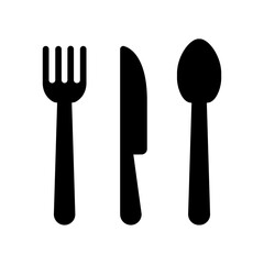 cutlery icon. tableware icon vector