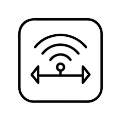 wan icon, wan line art - simple line art of wan, perfect for wan logos and icons