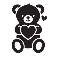 teddy bear with heart