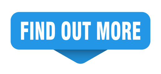 find out more sticker. find out more sign on transparent background