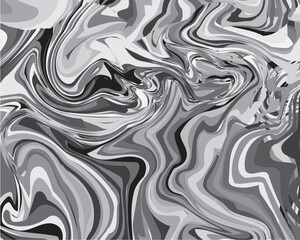 Seamless gray swirl waves. Hand drawn background. Trendy textile, fabric, wrapping	
