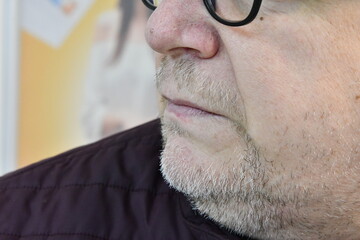 Fototapeta premium senior man looking at camera