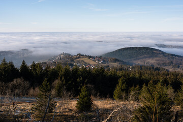 Aussichtspunkt am Großen Feldberg im Taunus