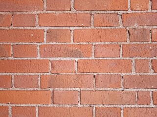 Red brick wall texture. Texture for background or realistic visualization.