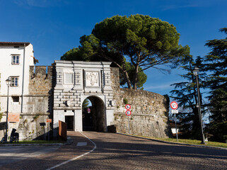 Leopoldina gate in Gorizia, Italy