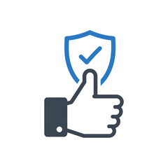 Secure Shield Like Icon