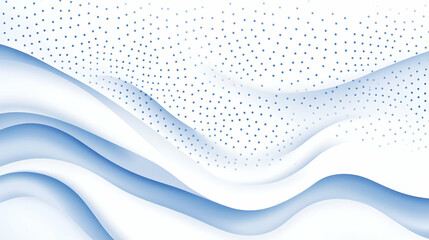 Abstract blue wave background design for website header or presentation
