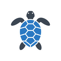 Obraz premium Turtle Nature Conservation Icon