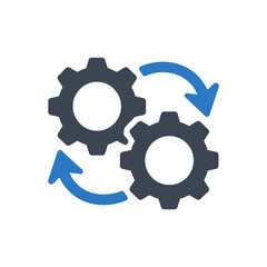 Gear Process Icon