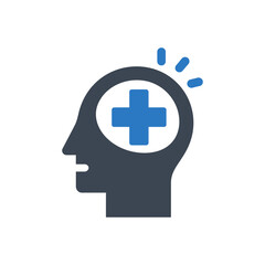 Obraz premium Health and Mind Plus Icon