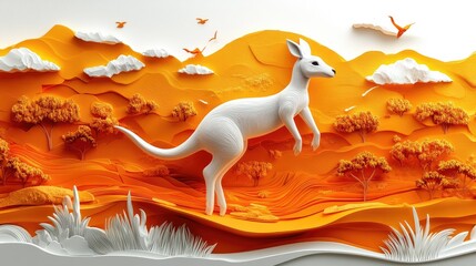 Kangaroo Leap: A Papercut Australian Outback