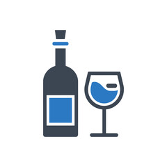 Wine Glass Party Icon
