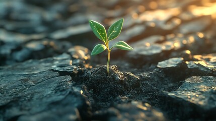 Resilience: A Tiny Sprout Emerging from the Ashes