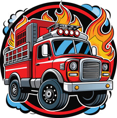 Firetrucks embody preparedness, ensuring no flame is too large and no rescue mission too complex.