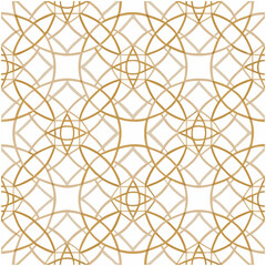 A seamless pattern with a golden and gold swirls
