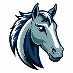 horse head vector
