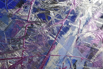 Abstract grunge background with grunge effect, acrylic painting 