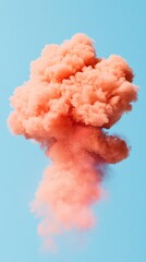 Holi Festive Cloud Vibrant Color Powder Burst in Modern Spring Aesthetic - Digital Artistry and Event Design for Cultural Celebrations and Marketing Campaigns