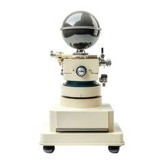 Fototapeta premium Vintage laboratory equipment isolated on a transparent background