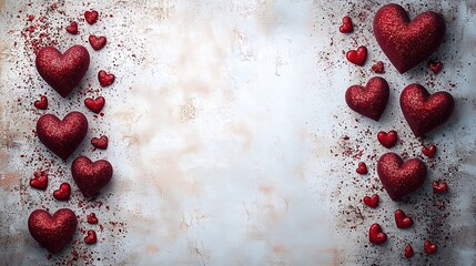 Valentine heart boarder