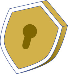 illustration of a shield