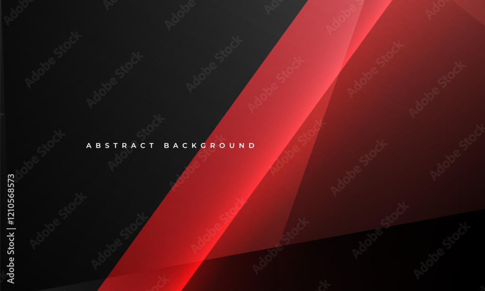 Poster black and red modern abstract background with diagonal lines. vibrant color abstract banner with geo