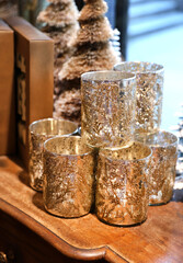 Christmas candleholders 