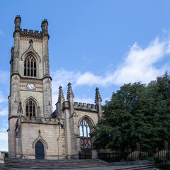 Obraz premium St. Luke church, Liverpool, Merseyside, England