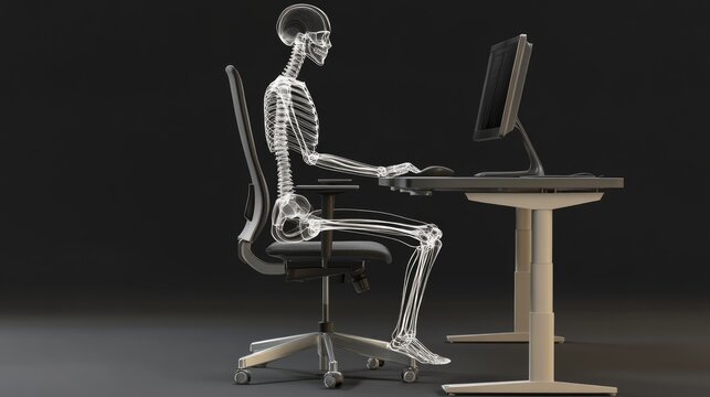 Ergonomic Sitting Posture at Workstation: Ideal Body Position for Desk Use