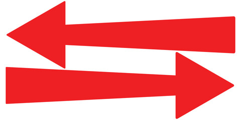 A large black icon with a solid long arrow pointing to the right on a white background. eps 10.