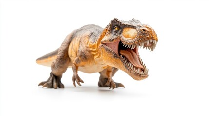 Obraz premium Giganotosaurus on White Background. Generative AI