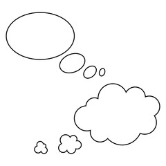 Set of speech bubbles