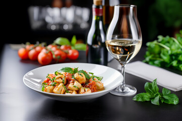Pyszne Tortellini z Sosem Pomidorowym i Świeżą Bazylią