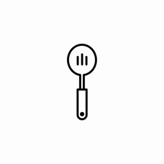 skimmer tool icon sign vector