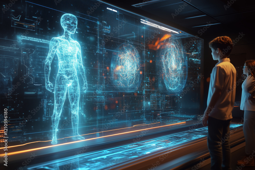 Poster Exploring mixed reality in an educational lab with interactive holograms