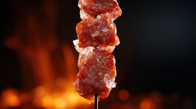 Grilled Meat Skewer