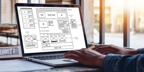 Website design software provide brisk template for online retail business and e-commerce