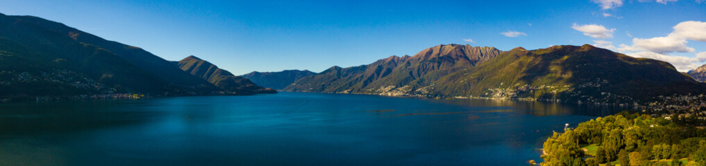 Fototapeta premium Lake Maggiore from Ascona