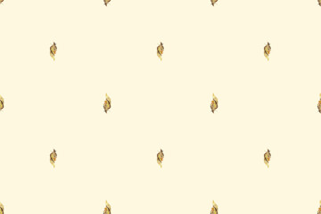 seamless watercolor pattern. Watercolor funny ducklings