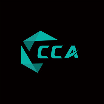 CCA creative minimalist letter logo. CCA unique vector initials alphabet letter logo design