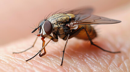 Close-Up of a Housefly
