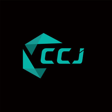 CCJ creative minimalist letter logo. CCJ unique vector initials alphabet letter logo design